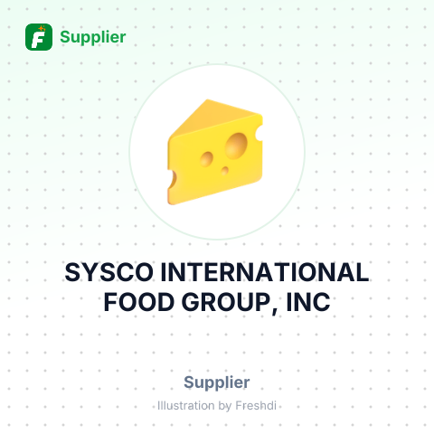 SYSCO INTERNATIONAL FOOD GROUP, INC – summary card, no photo uploaded yet
