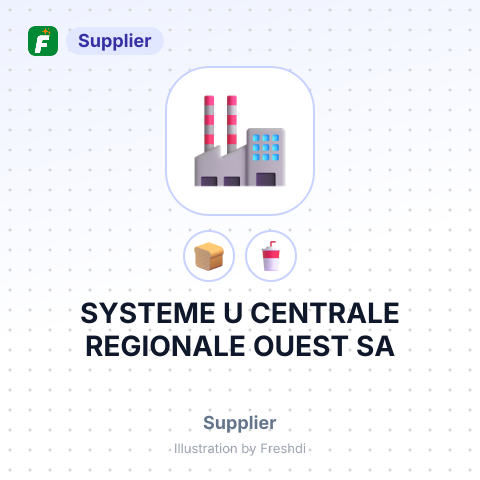 SYSTEME U CENTRALE REGIONALE OUEST SA – summary card, no photo uploaded yet