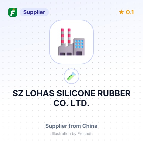 SZ LOHAS SILICONE RUBBER CO., LTD. – summary card, no photo uploaded yet