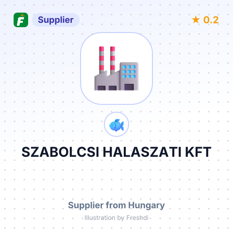 SZABOLCSI HALASZATI KFT – summary card, no photo uploaded yet