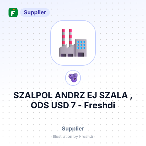 SZALPOL ANDRZ EJ SZALA , ODS USD 7 – summary card, no photo uploaded yet