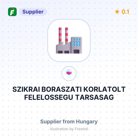 SZIKRAI BORASZATI KORLATOLT FELELOSSEGU TARSASAG – summary card, no photo uploaded yet