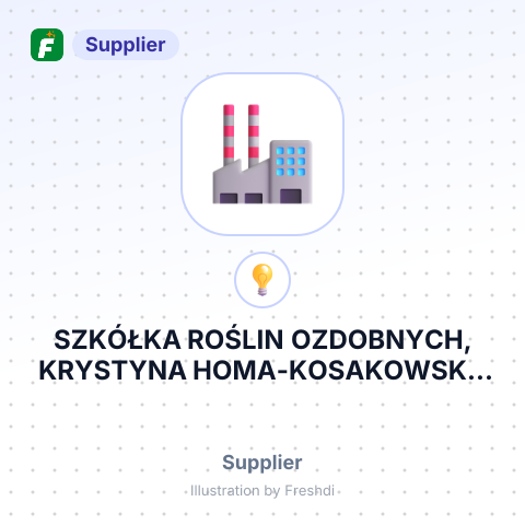 SZKÓŁKA ROŚLIN OZDOBNYCH, KRYSTYNA HOMA-KOSAKOWSKA – summary card, no photo uploaded yet