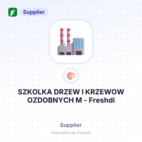 SZKOLKA DRZEW I KRZEWOW OZDOBNYCH M – summary card, no photo uploaded yet