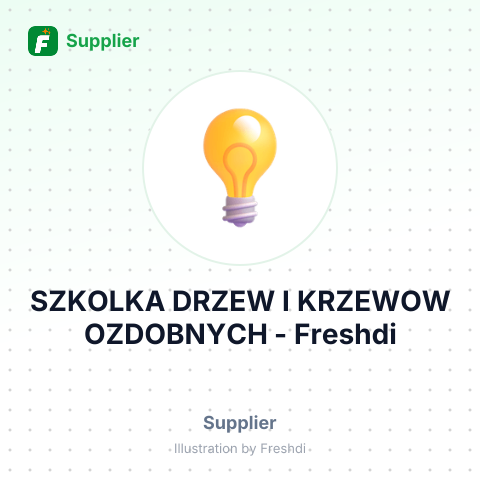 SZKOLKA DRZEW I KRZEWOW OZDOBNYCH – summary card, no photo uploaded yet