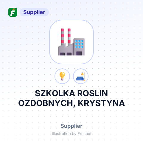 SZKOLKA ROSLIN OZDOBNYCH, KRYSTYNA – summary card, no photo uploaded yet