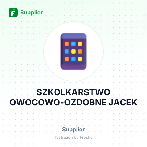 SZKOLKARSTWO OWOCOWO-OZDOBNE JACEK – summary card, no photo uploaded yet