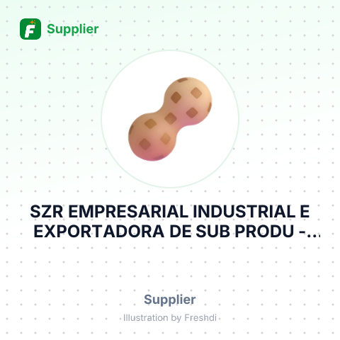 SZR EMPRESARIAL INDUSTRIAL E EXPORTADORA DE SUB PRODU – summary card, no photo uploaded yet