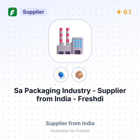 Sa Packaging Industry  – summary card, no photo uploaded yet