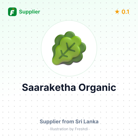 Saaraketha Organic  – summary card, no photo uploaded yet