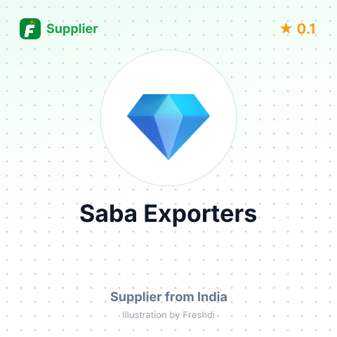 Saba Exporters  – summary card, no photo uploaded yet