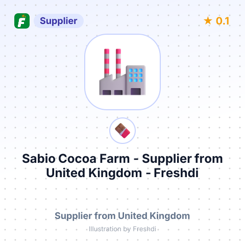 Sabio Cocoa Farm  – summary card, no photo uploaded yet