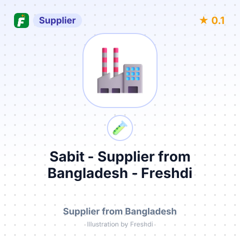 Sabit  – summary card, no photo uploaded yet