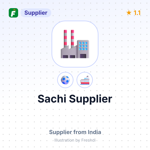 Sachi Supplier – summary card, no photo uploaded yet