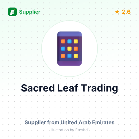 Sacred Leaf Trading – summary card, no photo uploaded yet