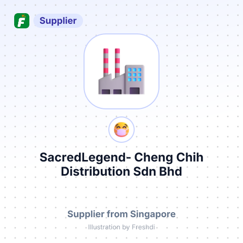 SacredLegend- Cheng Chih Distribution Sdn Bhd – summary card, no photo uploaded yet