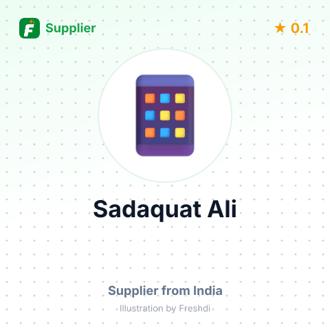 Sadaquat Ali  – summary card, no photo uploaded yet