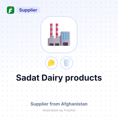 Sadat Dairy products – summary card, no photo uploaded yet