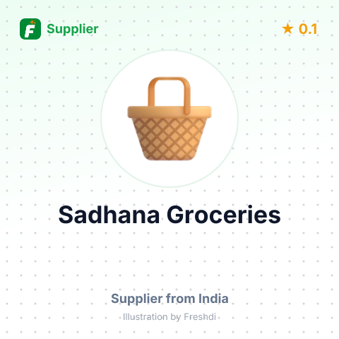 Sadhana Groceries  – summary card, no photo uploaded yet