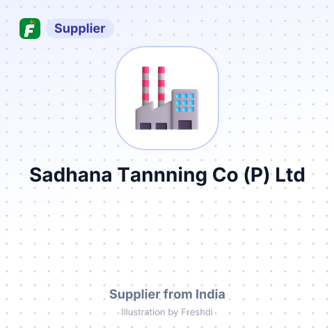 Sadhana Tannning Co (P) Ltd – summary card, no photo uploaded yet