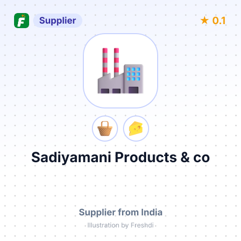 Sadiyamani Products & co  – summary card, no photo uploaded yet