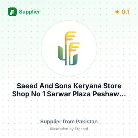 Saeed And Sons Keryana Store Shop No 1 Sarwar Plaza Peshawar  – summary card, no photo uploaded yet