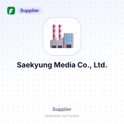 Saekyung Media Co., Ltd. – summary card, no photo uploaded yet