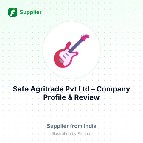Safe Agritrade Pvt Ltd – summary card, no photo uploaded yet