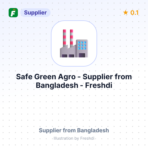 Safe Green Agro  – summary card, no photo uploaded yet