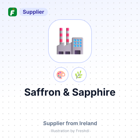 Saffron & Sapphire – summary card, no photo uploaded yet
