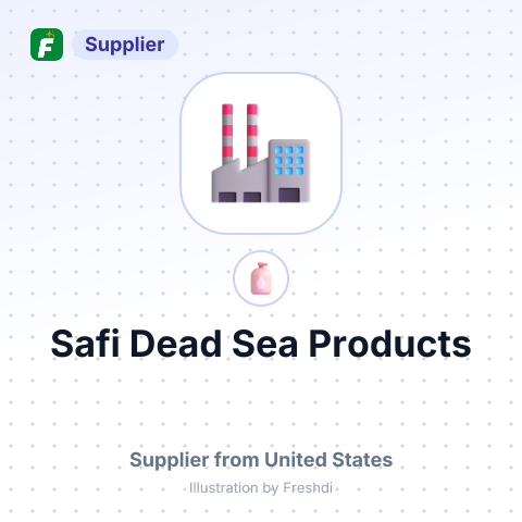 Safi Dead Sea Products – summary card, no photo uploaded yet