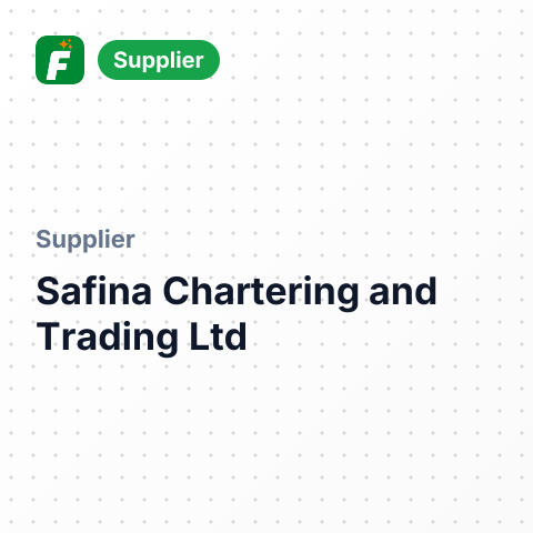 Safina Chartering and Trading Ltd – summary card, no photo uploaded yet