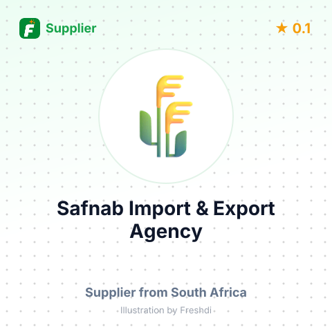 Safnab Import & Export Agency  – summary card, no photo uploaded yet