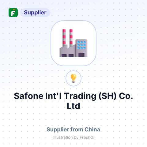 Safone Int'l Trading (SH) Co.,Ltd – summary card, no photo uploaded yet