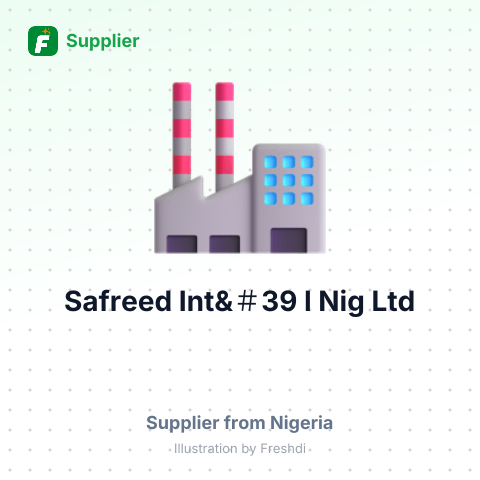 Safreed Int&＃39;l Nig Ltd – summary card, no photo uploaded yet