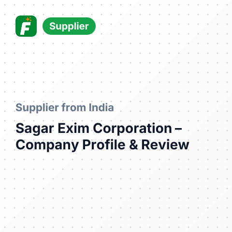 Sagar Exim Corporation – summary card, no photo uploaded yet