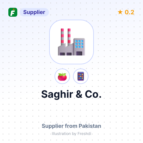 Saghir & Co. – summary card, no photo uploaded yet