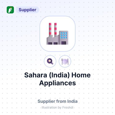 Sahara (India) Home Appliances – summary card, no photo uploaded yet