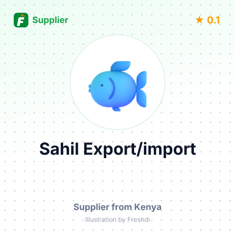 Sahil Export/import  – summary card, no photo uploaded yet