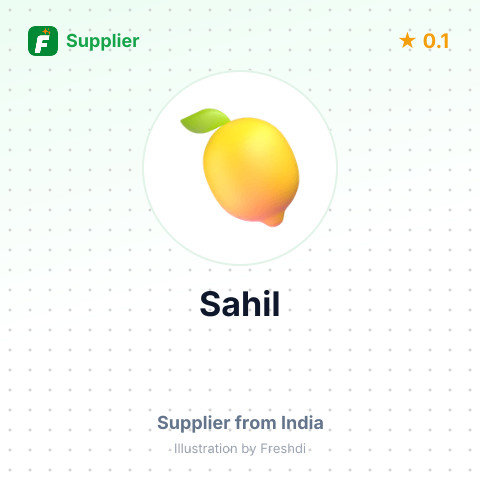 Sahil  – summary card, no photo uploaded yet