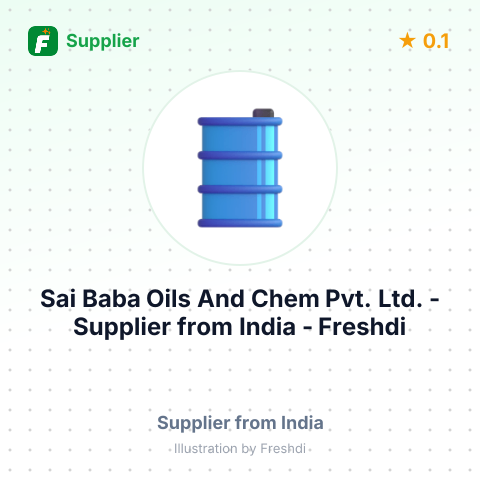 Sai Baba Oils And Chem Pvt. Ltd.  – summary card, no photo uploaded yet