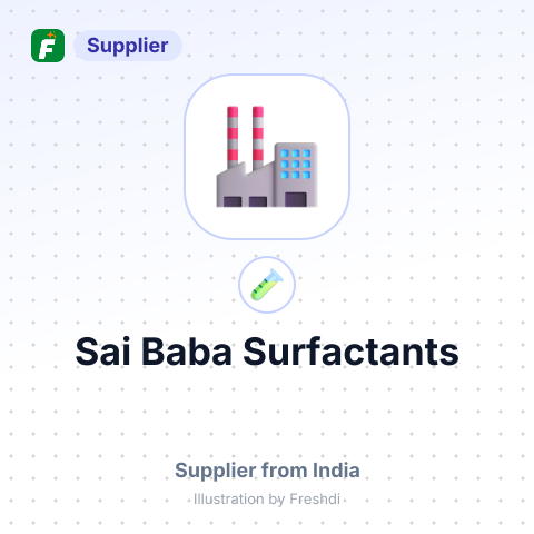 Sai Baba Surfactants – summary card, no photo uploaded yet
