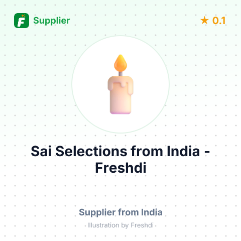 Sai Selections  – summary card, no photo uploaded yet