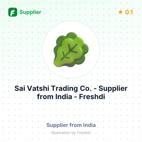 Sai Vatshi Trading Co.  – summary card, no photo uploaded yet