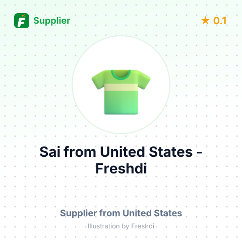Sai  – summary card, no photo uploaded yet