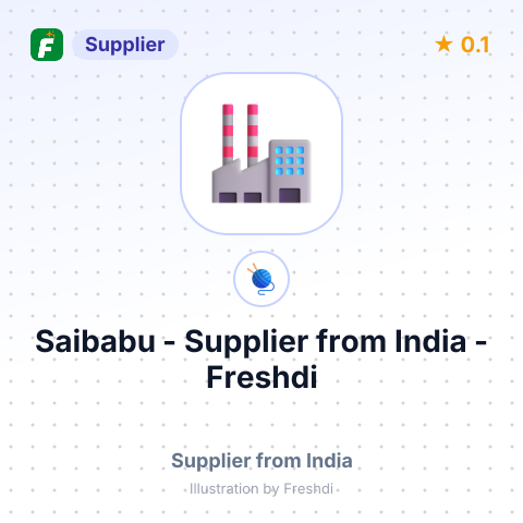 Saibabu  – summary card, no photo uploaded yet
