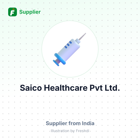 Saico Healthcare Pvt Ltd. – summary card, no photo uploaded yet