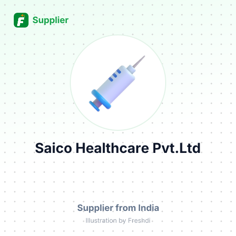 Saico Healthcare Pvt.Ltd – summary card, no photo uploaded yet
