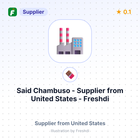 Said Chambuso  – summary card, no photo uploaded yet