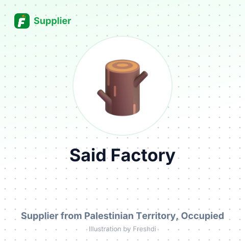 Said Factory – summary card, no photo uploaded yet
